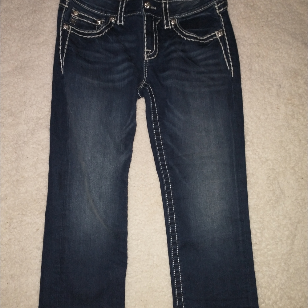 Miss Me cuffed capri size 28